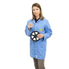 ESD Lab Jackets in Light Blue