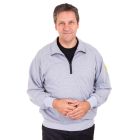 ESD Grey Fleece with Short Zip