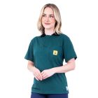 ESD Dark Green Short Sleeved Polo Shirt