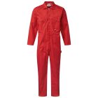 Fort 366 Zip Front Red Coverall