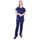Women's Scrubs in Navy Blue