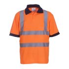 Yoko Hi Vis Orange Polo Shirt