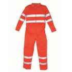 Yoko Hi-Vis Orange Coverall