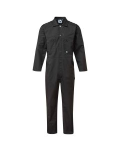 A black classic workwear coverall