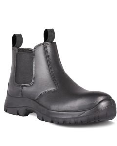 Titan's Chelsea slip on safety boot in black